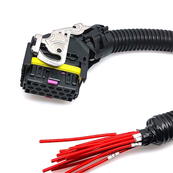 Optical mode fiber optic module connection