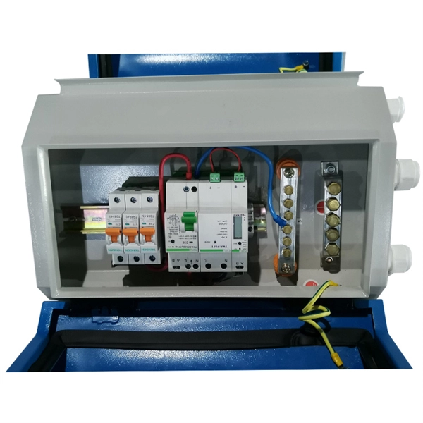 How many meters of fiber distribution box are needed