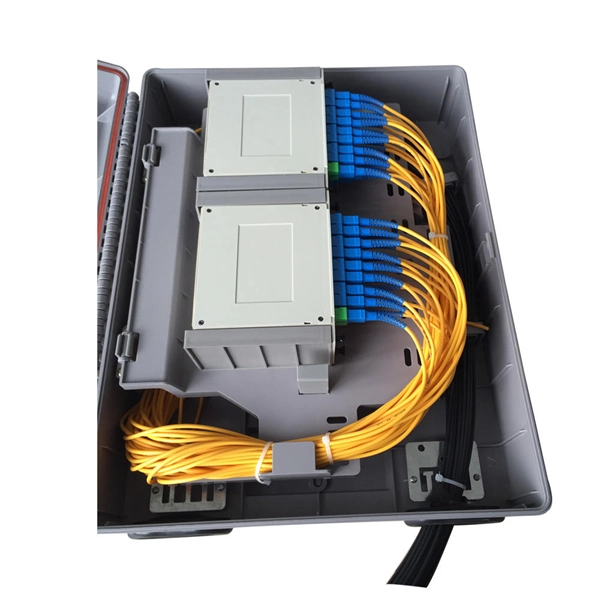 How to wire a fiber optic port to fiber optic module conversion