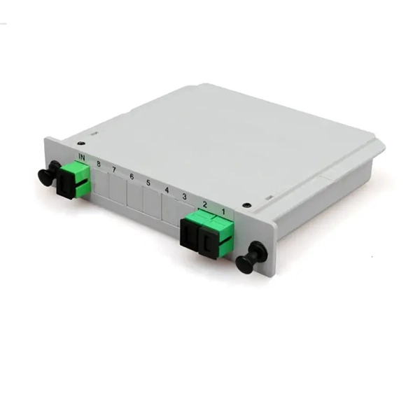 What material is the optical fiber module made of