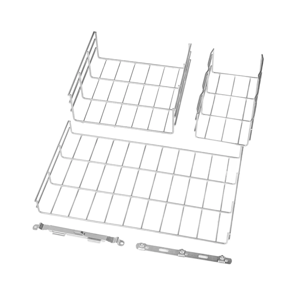 Cables can be layered within cable trays