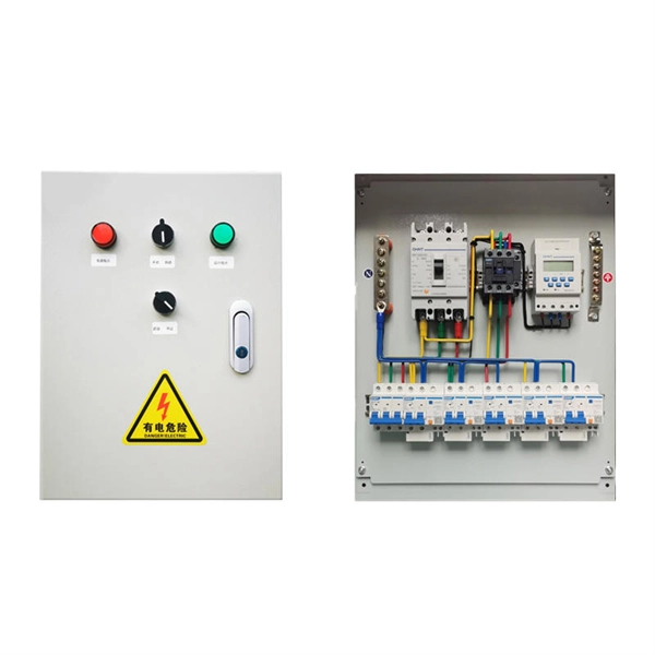 Home electrical distribution box with 40 circuits